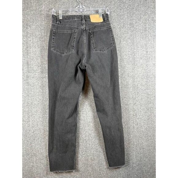 Divided H&M Straight Leg Jeans SIZE: 6 BLack - Picture 2 of 8